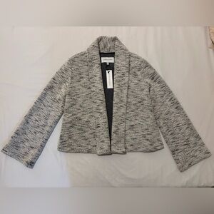 cupcakes & cashmere Light Heather Grey Knit Cardigan